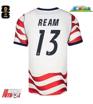 Estados Unidos Tim Ream #13 Primera Equipación Mundial 2026 Manga Corta